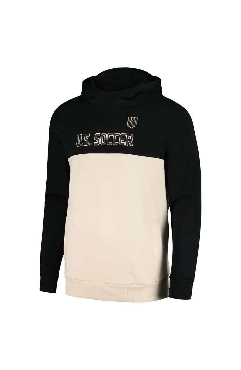 LEVELWEAR Men's Levelwear Black USMNT Bracket Pullover Hoodie, Alternate, color, Black