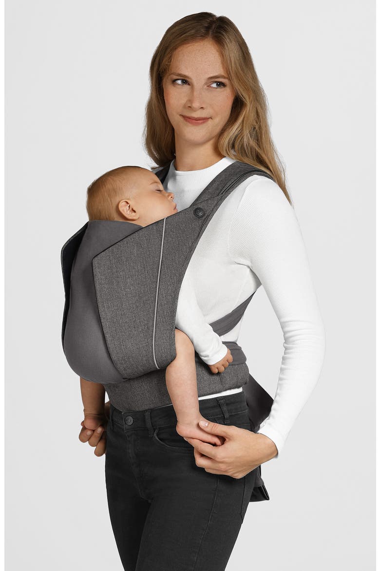 Yema Denim Trim Baby Carrier, Alternate, color, STARDUST BLACK