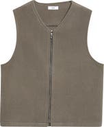 RIER Wool Fleece Zip Vest