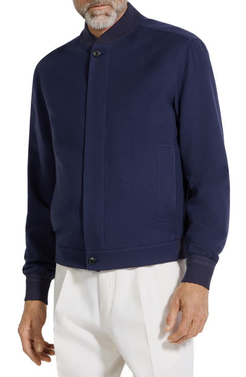 Water Repellent Elements Oasi Cashmere Bomber Jacket