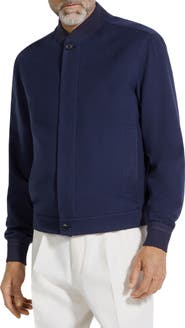 ZEGNA Water Repellent Elements Oasi Cashmere Bomber Jacket