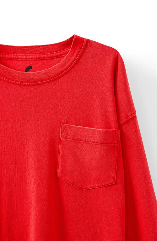 Cotton On Kids Kid's The Essential Long Sleeve Tee In Red