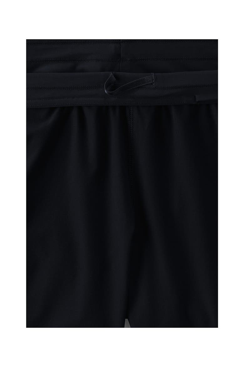 Plus Size SunShade UPF 50 5" Board Shorts with Panty, Alternate, color, Black