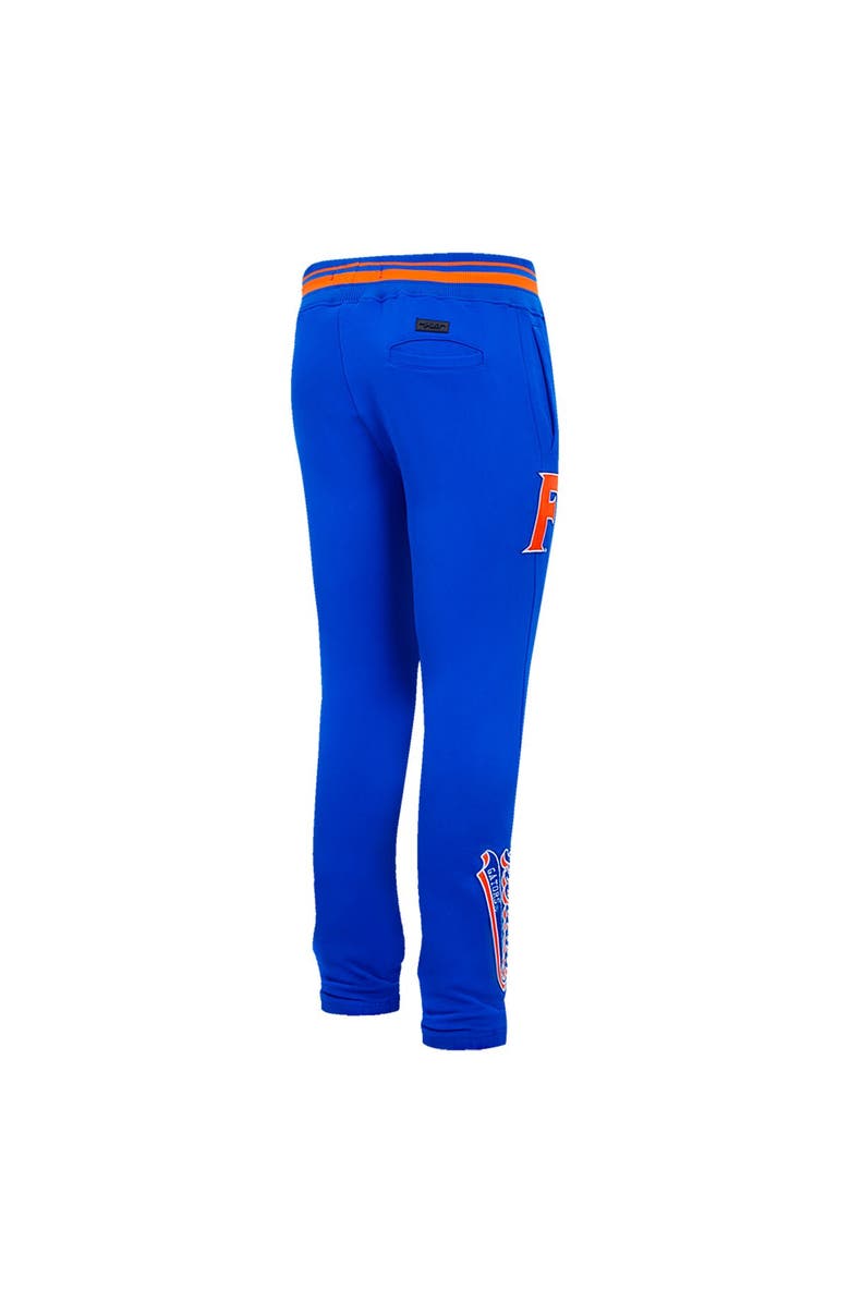 PRO STANDARD Men's Pro Standard Royal Florida Gators Script Tail Fleece Sweatpants, Alternate, color, 