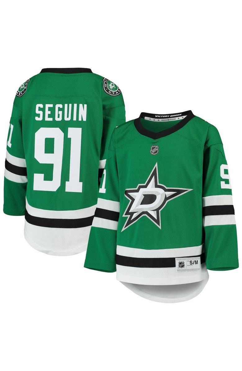 Outerstuff Youth Tyler Seguin Kelly Green Dallas Stars Home Replica Player Jersey, Alternate, color, Kelly Green