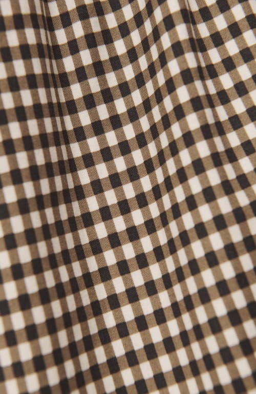 Shop Reformation Leannah Smocked Stretch Organic Cotton Minidress