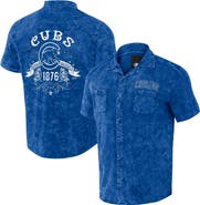 Darius Rucker Collection by Fanatics Men's Darius Rucker Collection by Fanatics  Royal Chicago Cubs Denim Team Color Button-Up Shirt