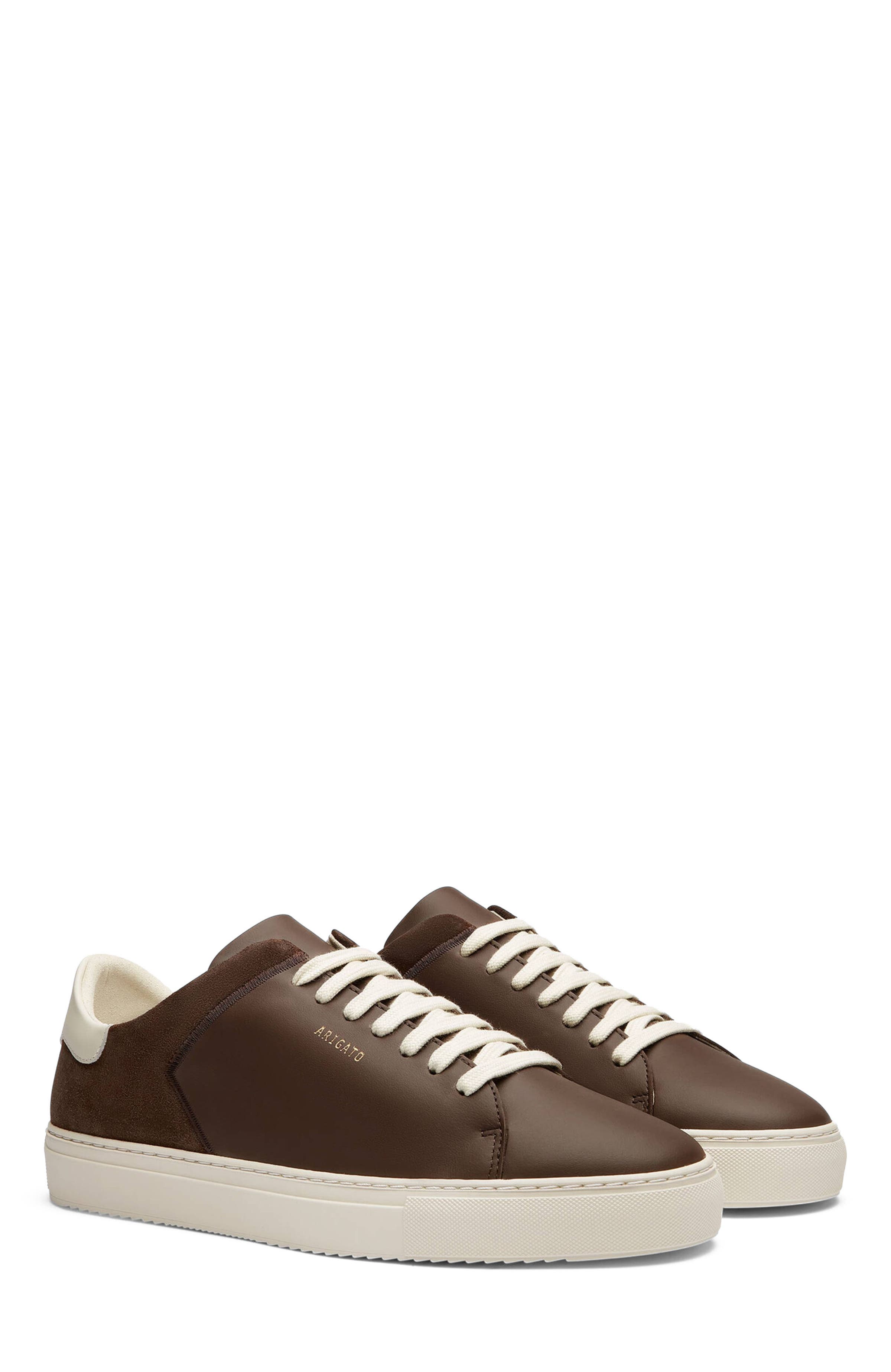 Axel Arigato Clean 90 Split Sneaker, Alternate, color, Brown/Off White