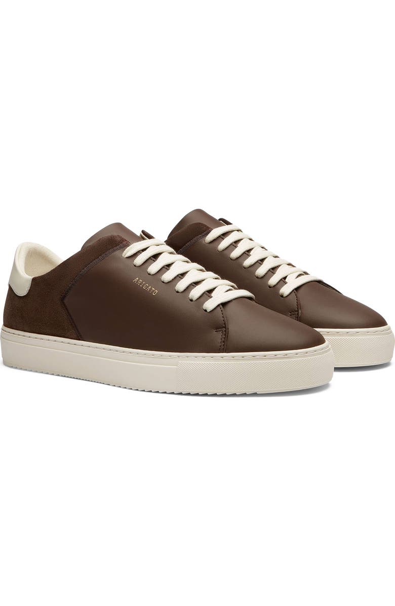 Axel Arigato Clean 90 Split Sneaker, Alternate, color, Brown/Off White