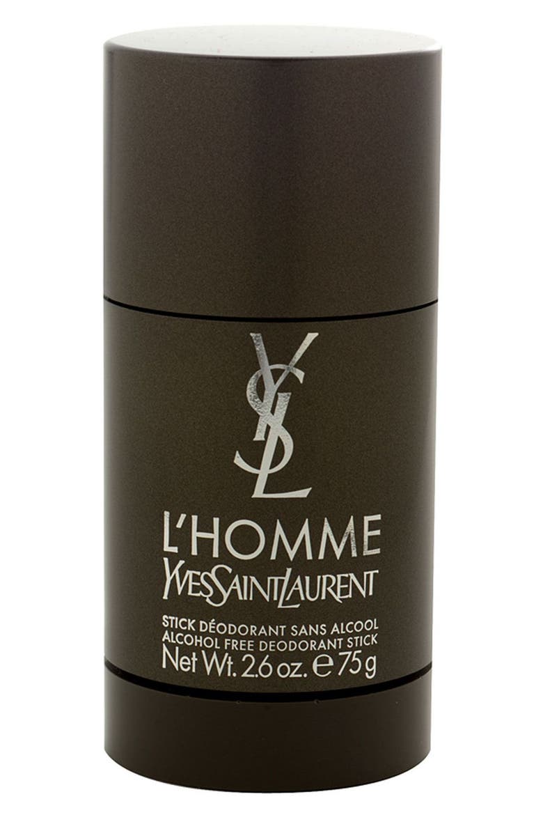 L'Homme Alcohol Free Deodorant Stick, Main, color, NO COLOR