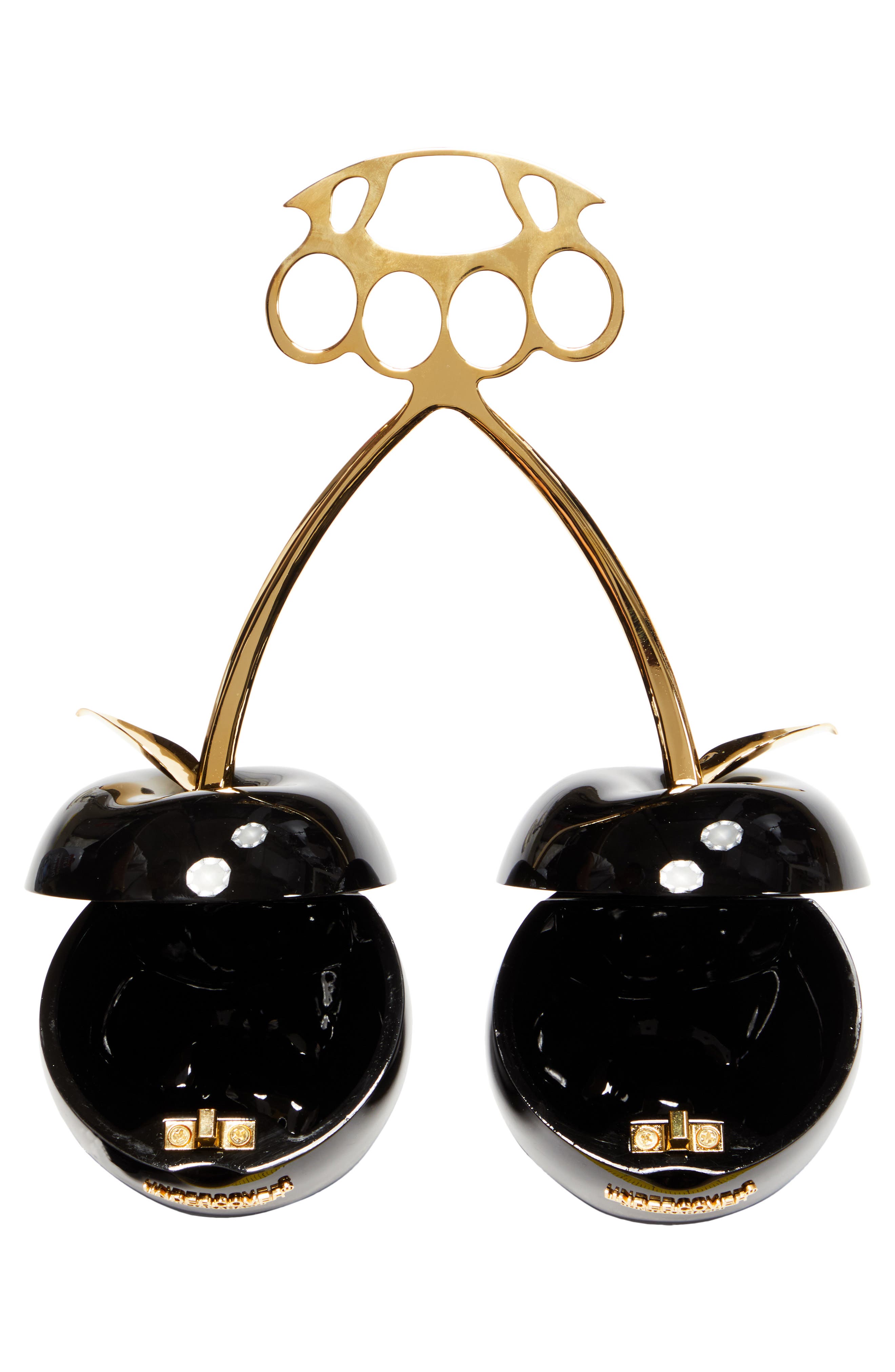 Undercover Apple Knuckle Handle Minaudi�re, Alternate, color, 