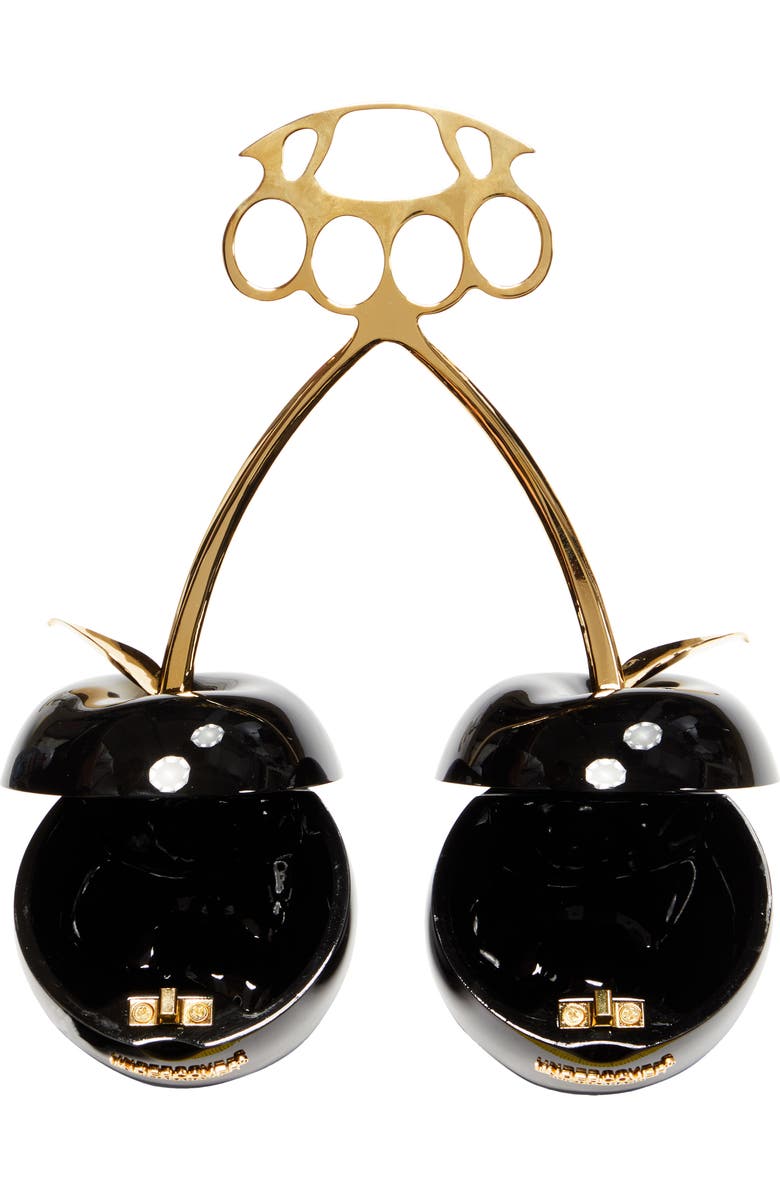 Undercover Apple Knuckle Handle Minaudi�re, Alternate, color,