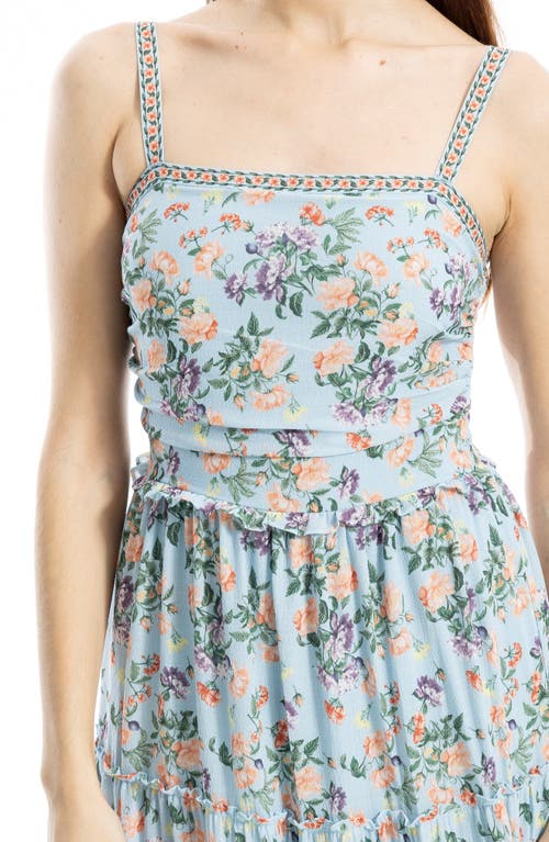Max Studio Floral Print Maxi Dress