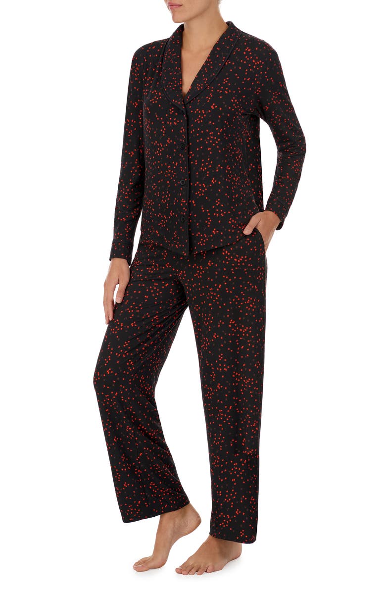 Room Service Pjs Print Knit Pajamas, Alternate, color, 