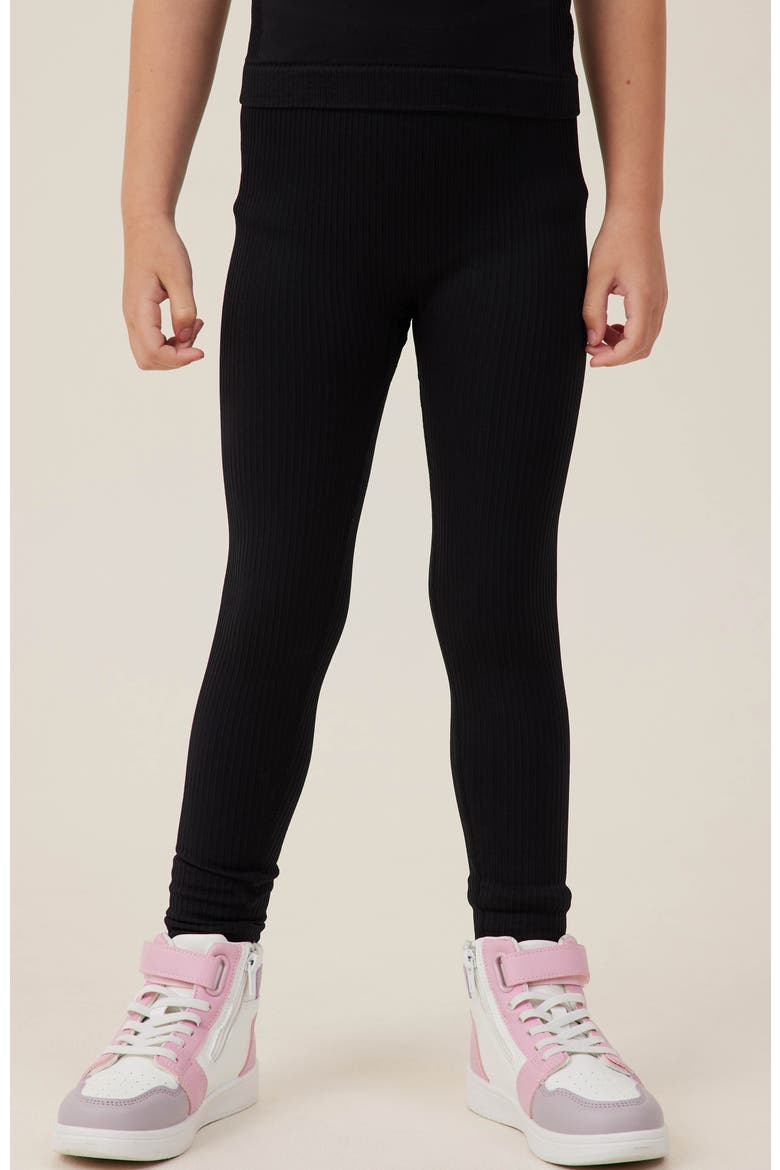 Kid's Imogen Seamfree Legging, Alternate, color, Black