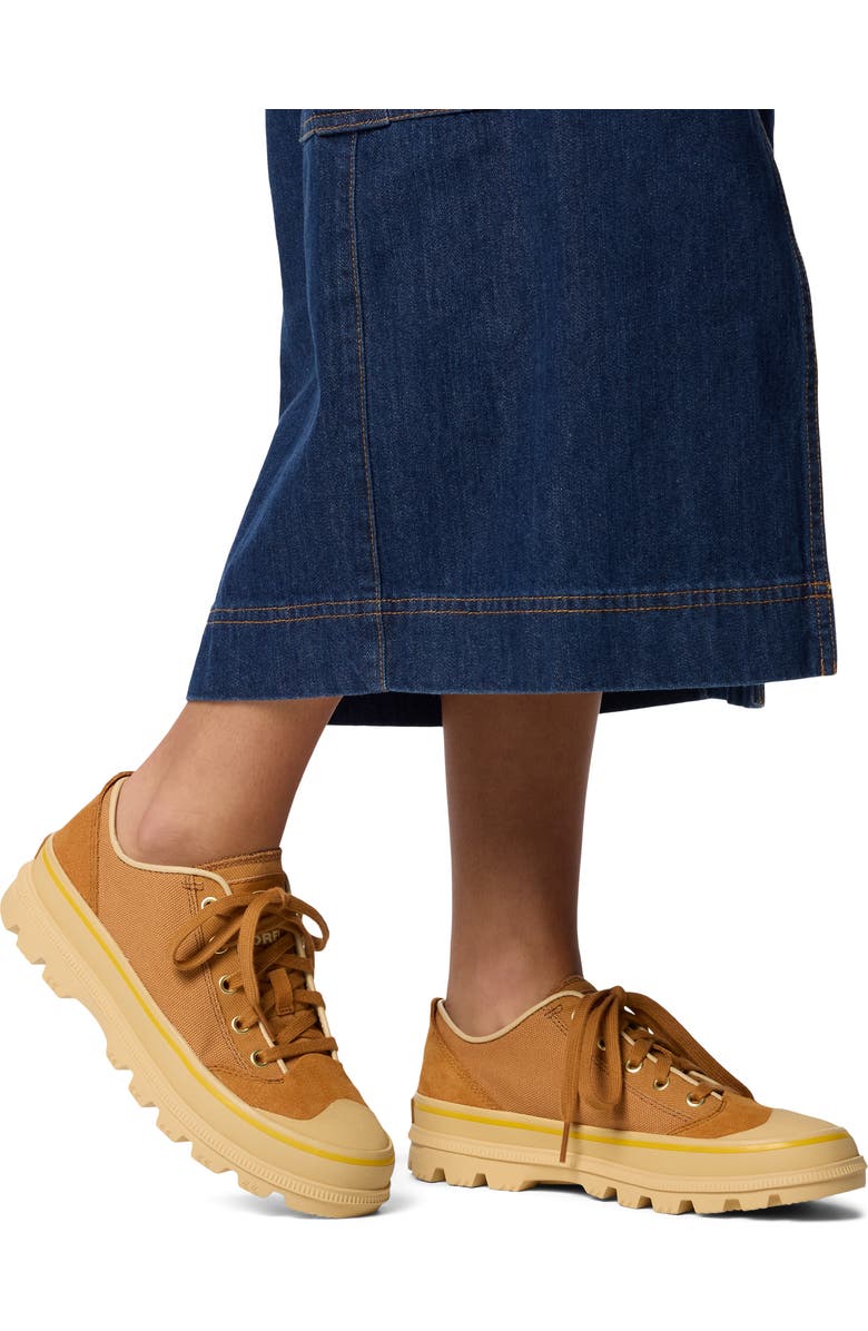 SOREL SCOUT N ABOUT<sup>™</sup> Low Sneaker, Alternate, color, Canyon Gold/ Gold Leaf