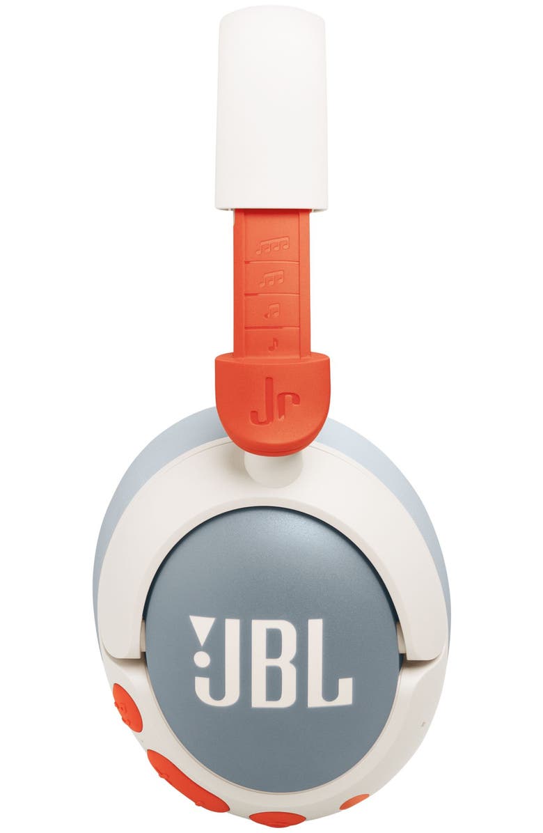JBL Junior 470NC Wireless Over-Ear Noise Cancelling Kids Headphones, Alternate, color, White