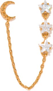 Girls Crew Lunar Link Double Stud Earring