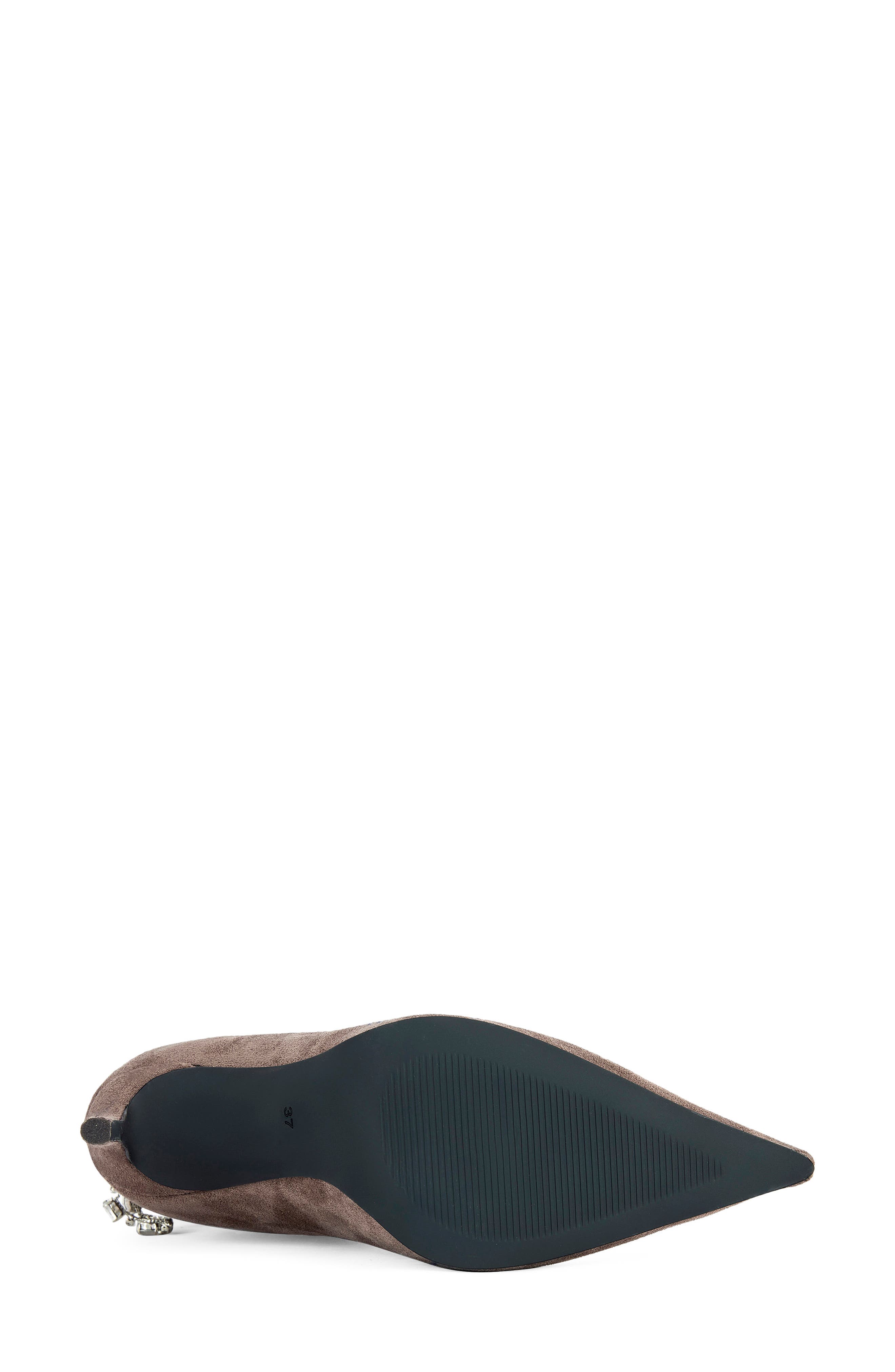 Azurea Pointed Toe Bootie, Alternate, color, TAUPE