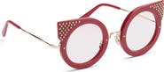 PHILIPP PLEIN Studded Tortoiseshell Cat-eye Sunglasses Women
