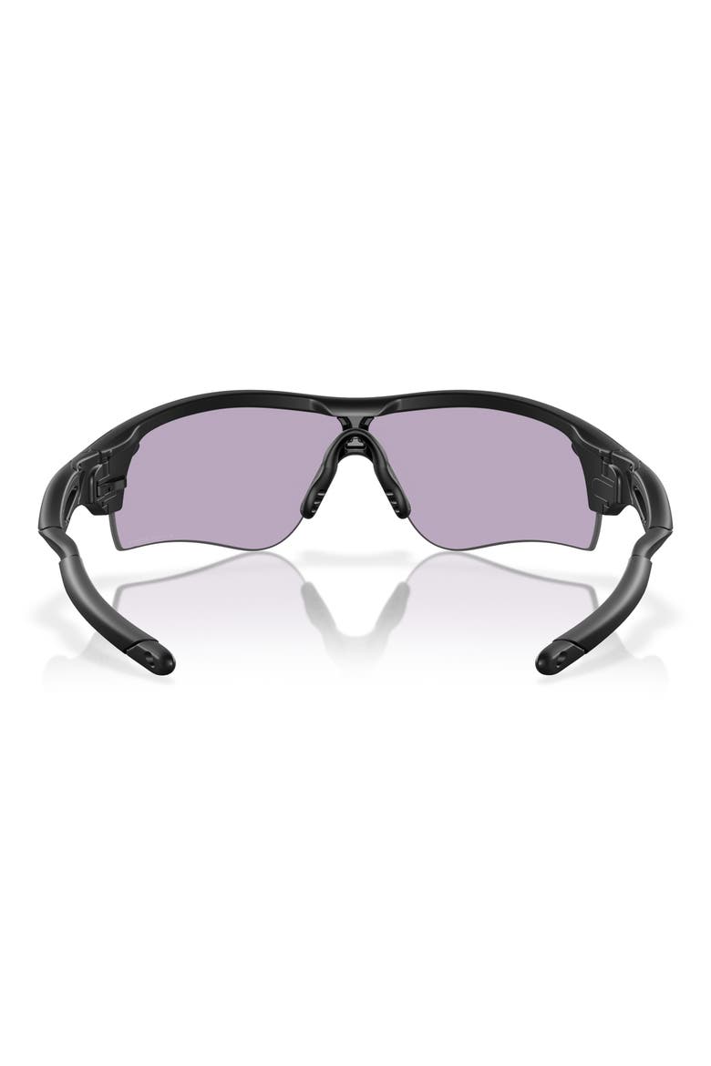 138mm RadarLock® Path® Wrap Sunglasses, Alternate, color, MATTE BLACK / PRIZM SLATE