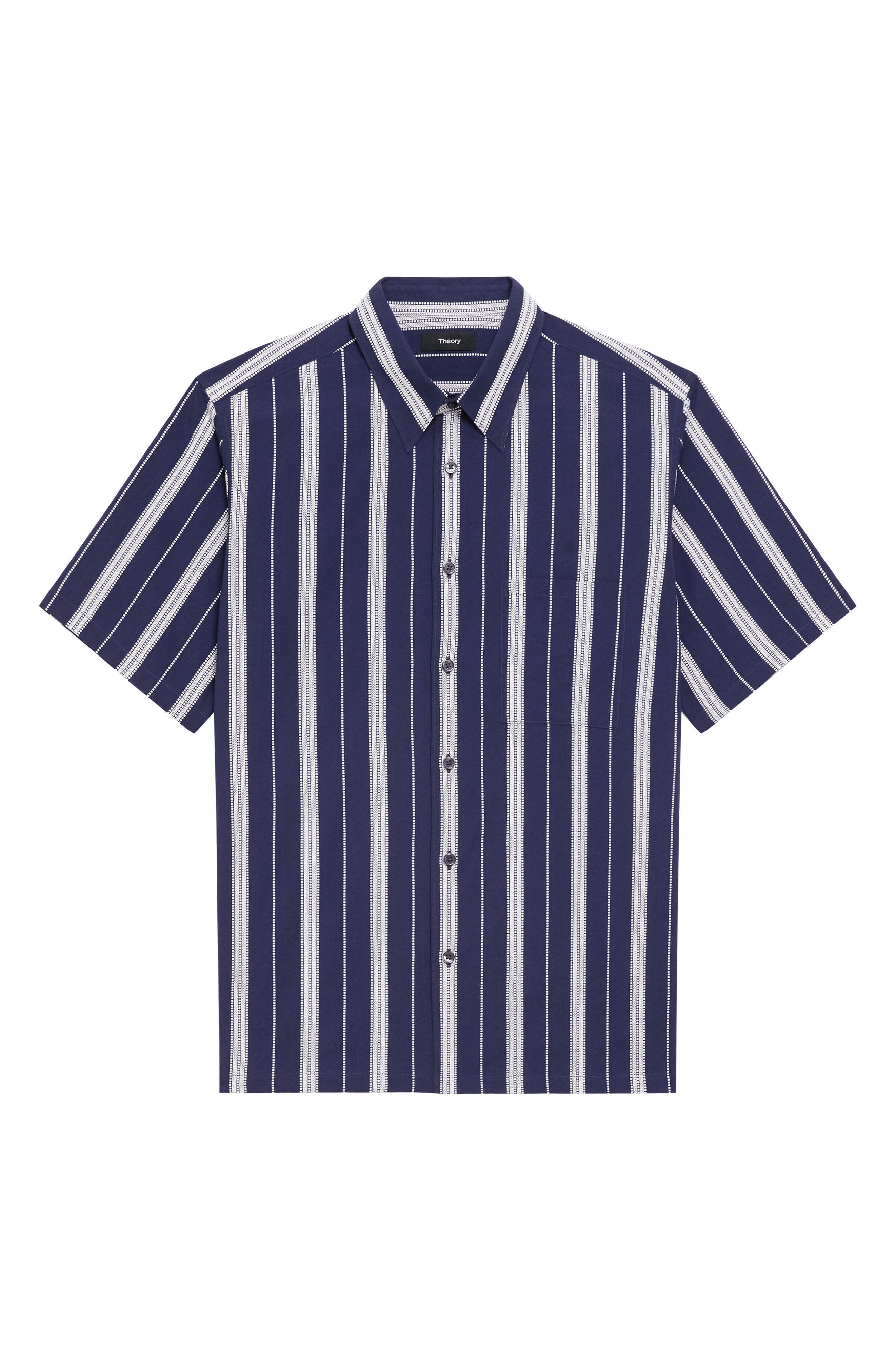 Noll Summer Dobby Short Sleeve Button-Up Shirt
