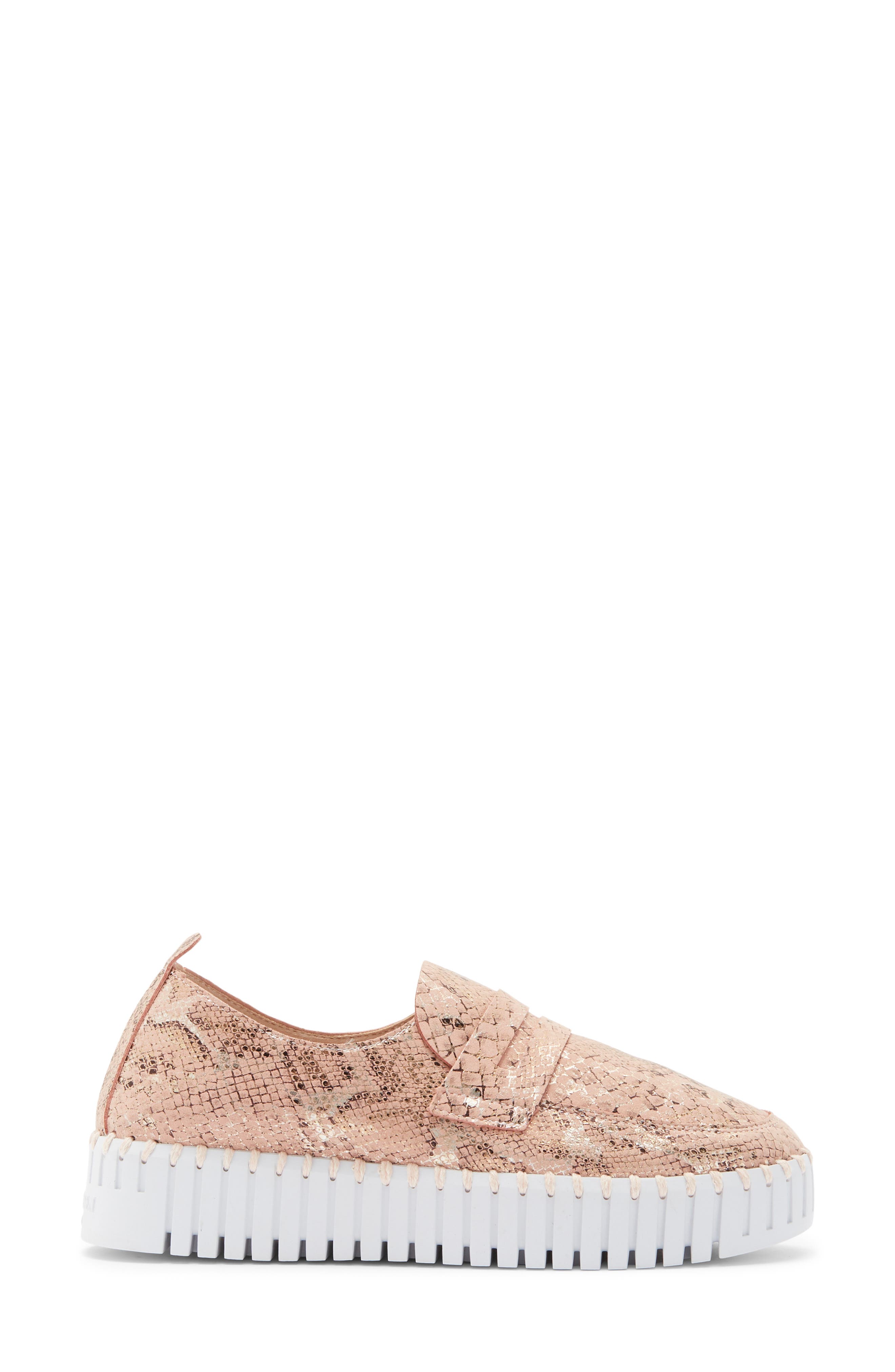 Tulip Slip-On Platform Loafer, Alternate, color, ADOBE ROSE