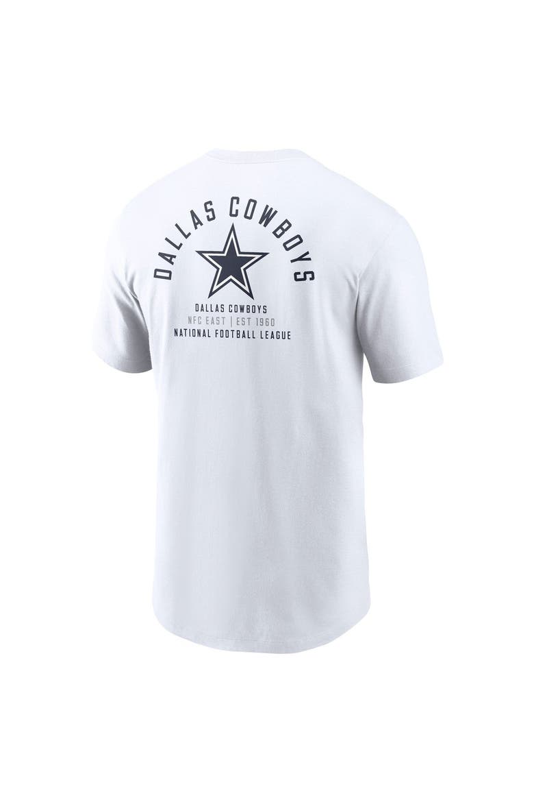 Men's Nike Gray Dallas Cowboys Split Logo T-Shirt, Alternate, color, Gray