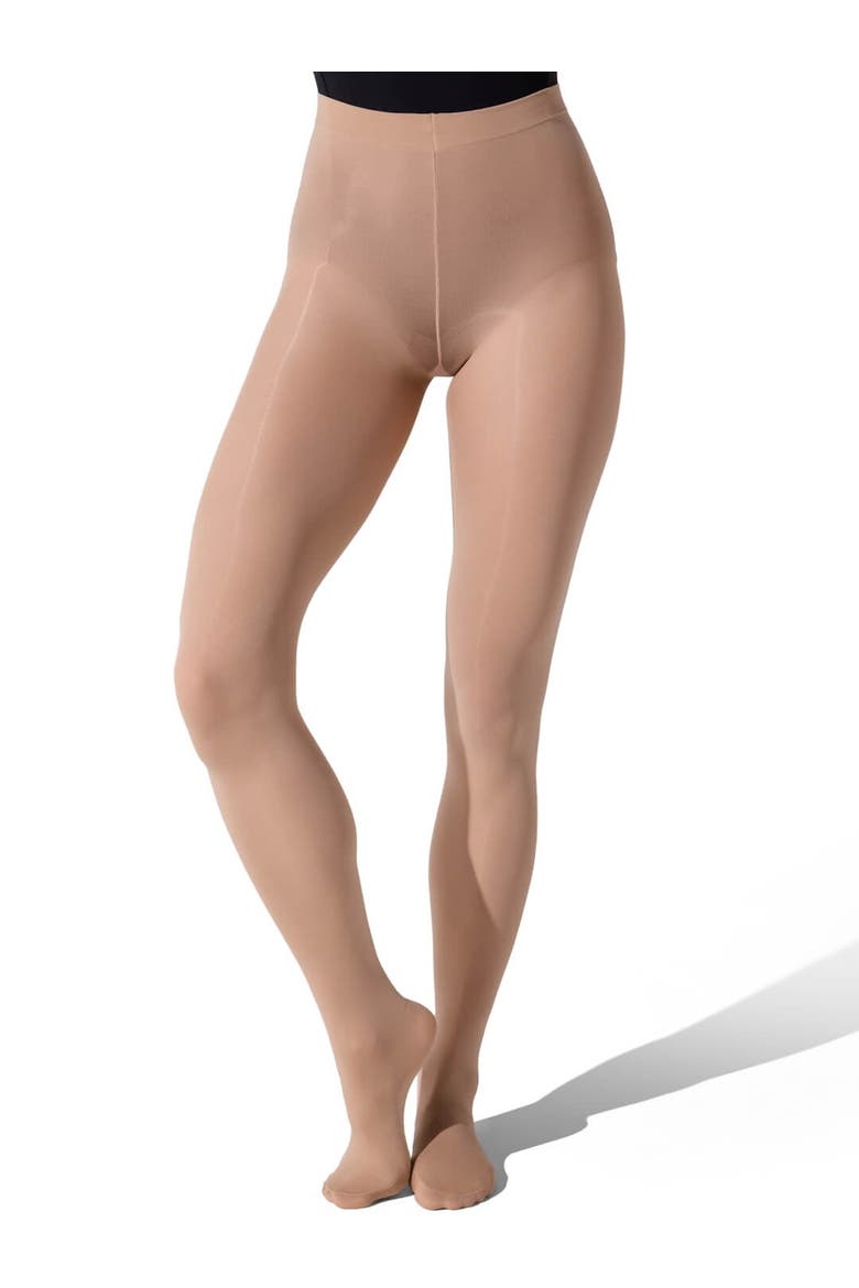 Ultra Soft Footed Tight, Alternate, color, dark beige
