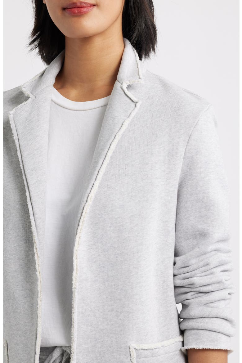 Dublin Cotton Fleece Blazer, Alternate, color, GRAY MELANGE