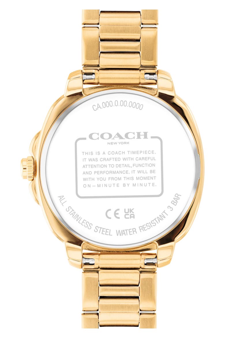 Kitt Bracelet Watch, 34mm, Alternate, color, GOLD