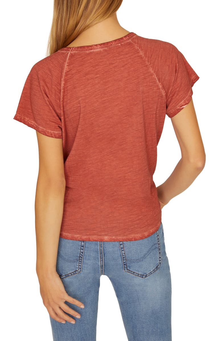 Sanctuary Lou Tie Tee, Alternate, color,