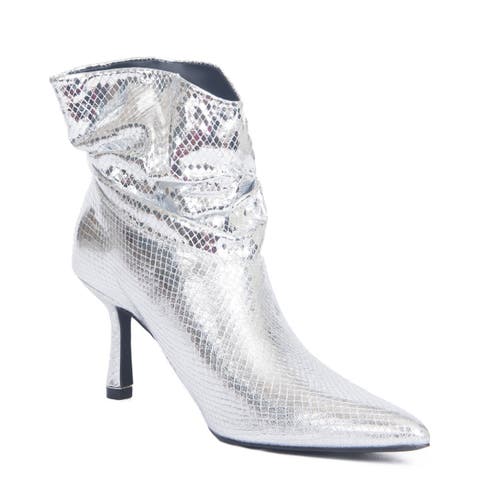 Lauren Lorraine Bono Boot In Silver
