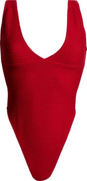 PacSun Cold Plunge Textured One-Piece Swimsuit