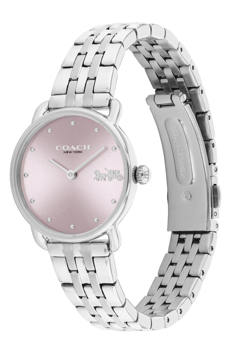 COACH Elliot Bracelet Watch, 28mm, Alternate, color, Pink