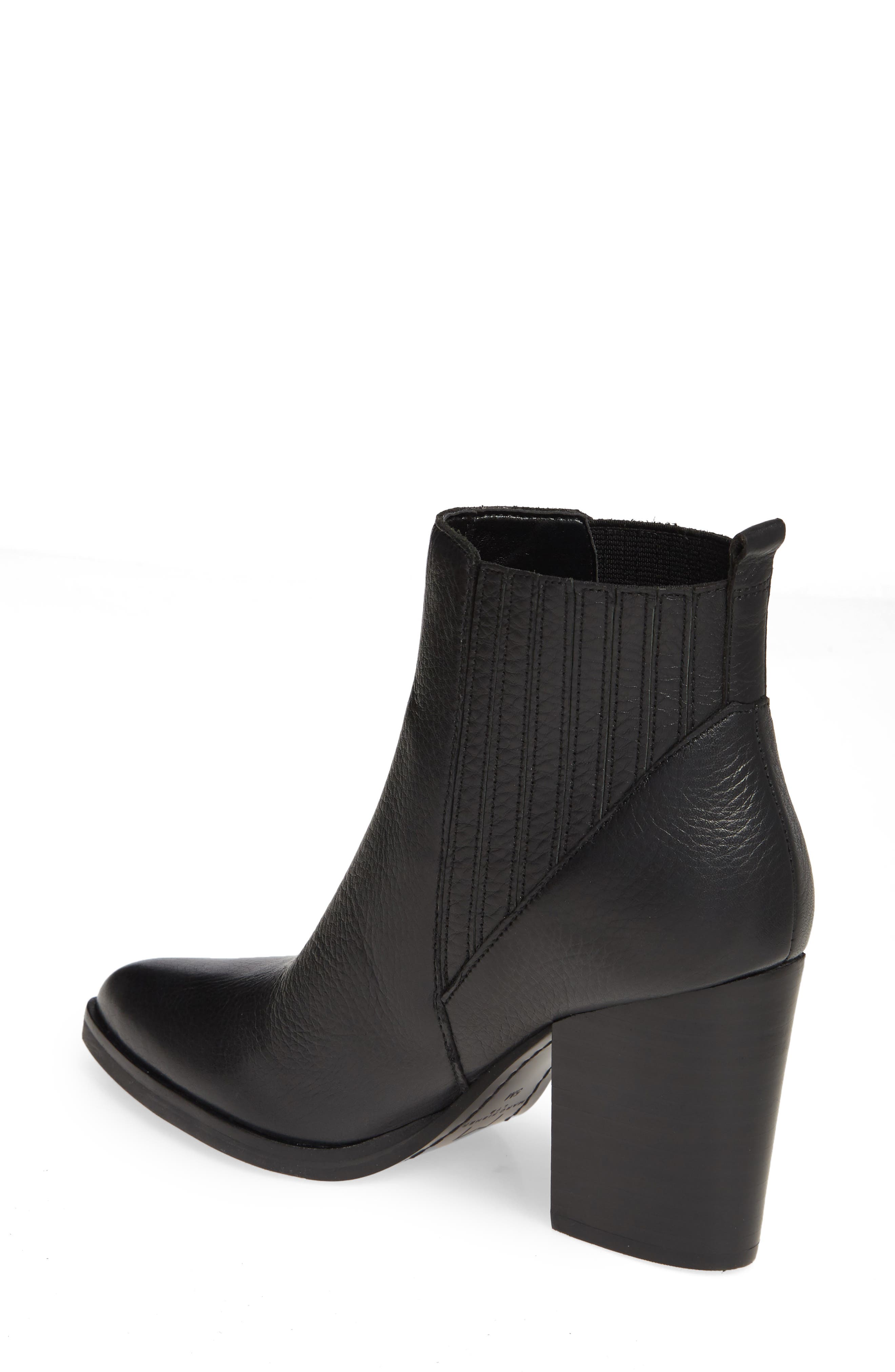 Marc Fisher LTD Alva Bootie, Alternate, color, Black Leather