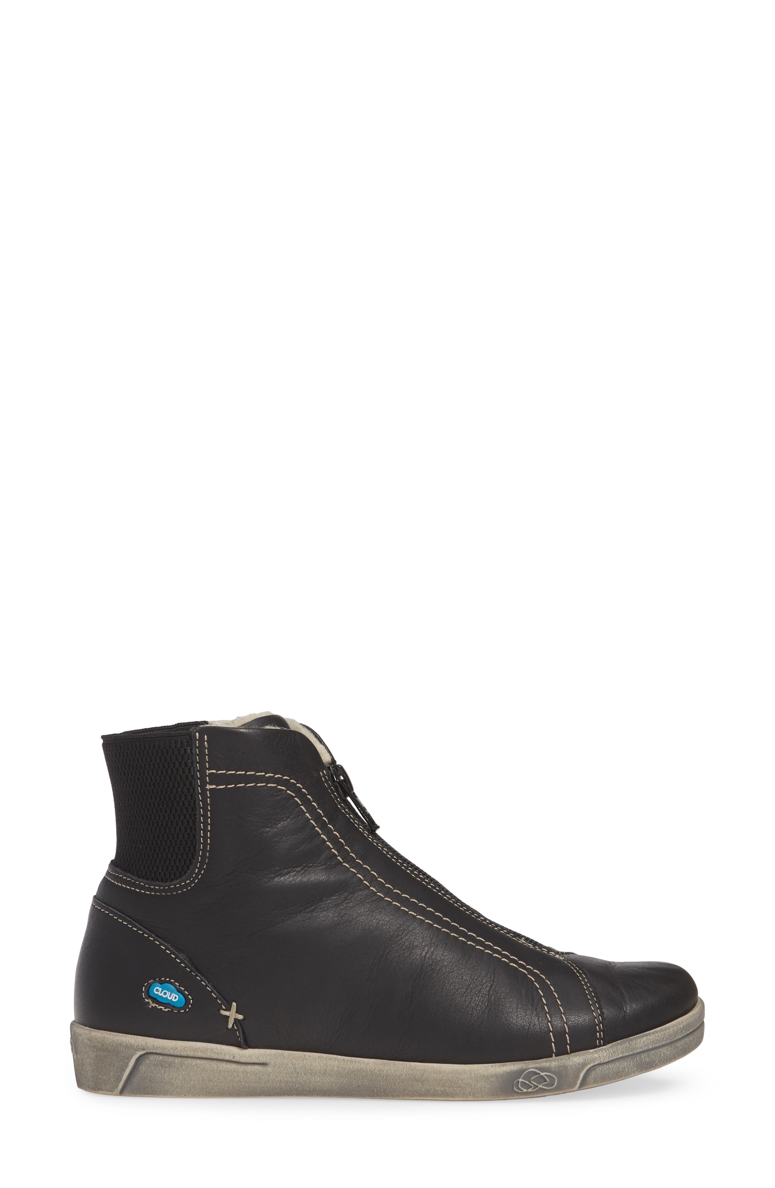 CLOUD Amiga Wool Lined Bootie, Alternate, color, 