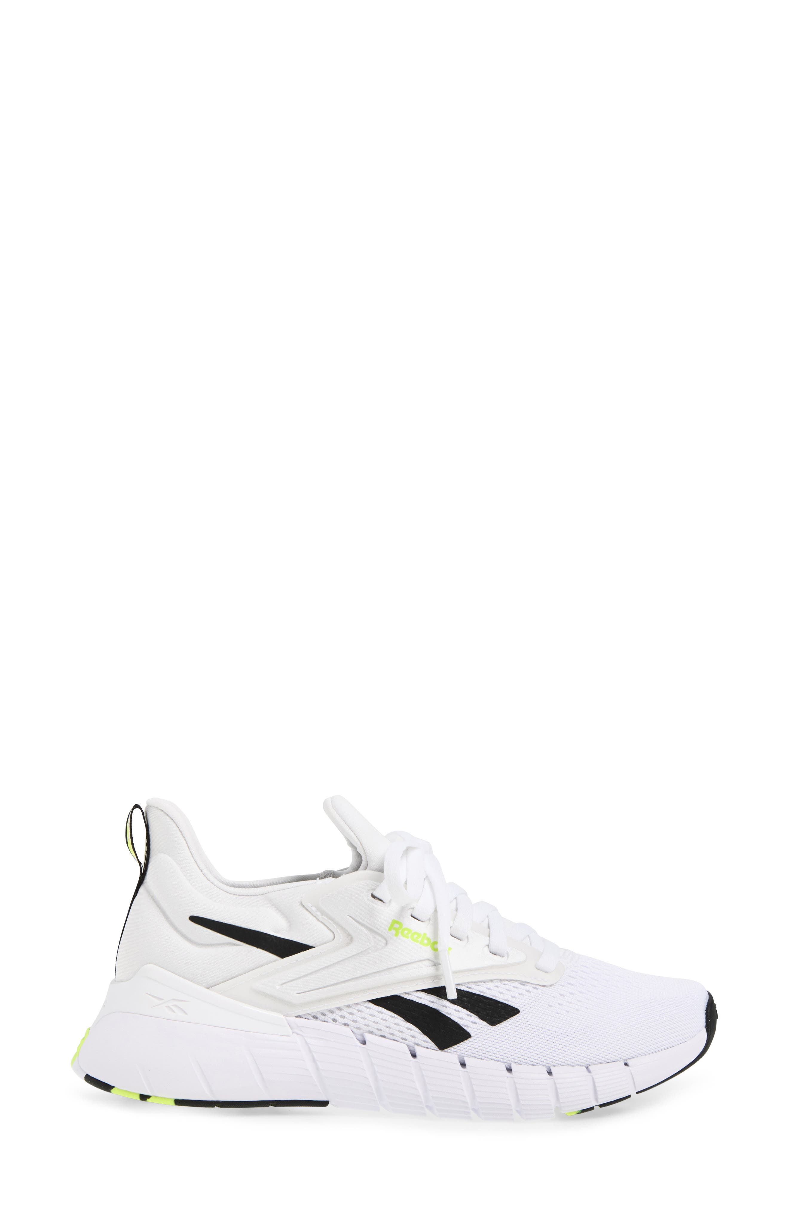 Nano Gym Training Sneaker, Alternate, color, WHITE BLACK LIME