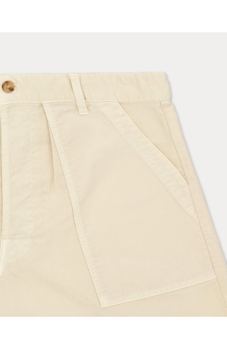 Fortela Colonel Cotton Bermuda shorts, Alternate, color, Ecru