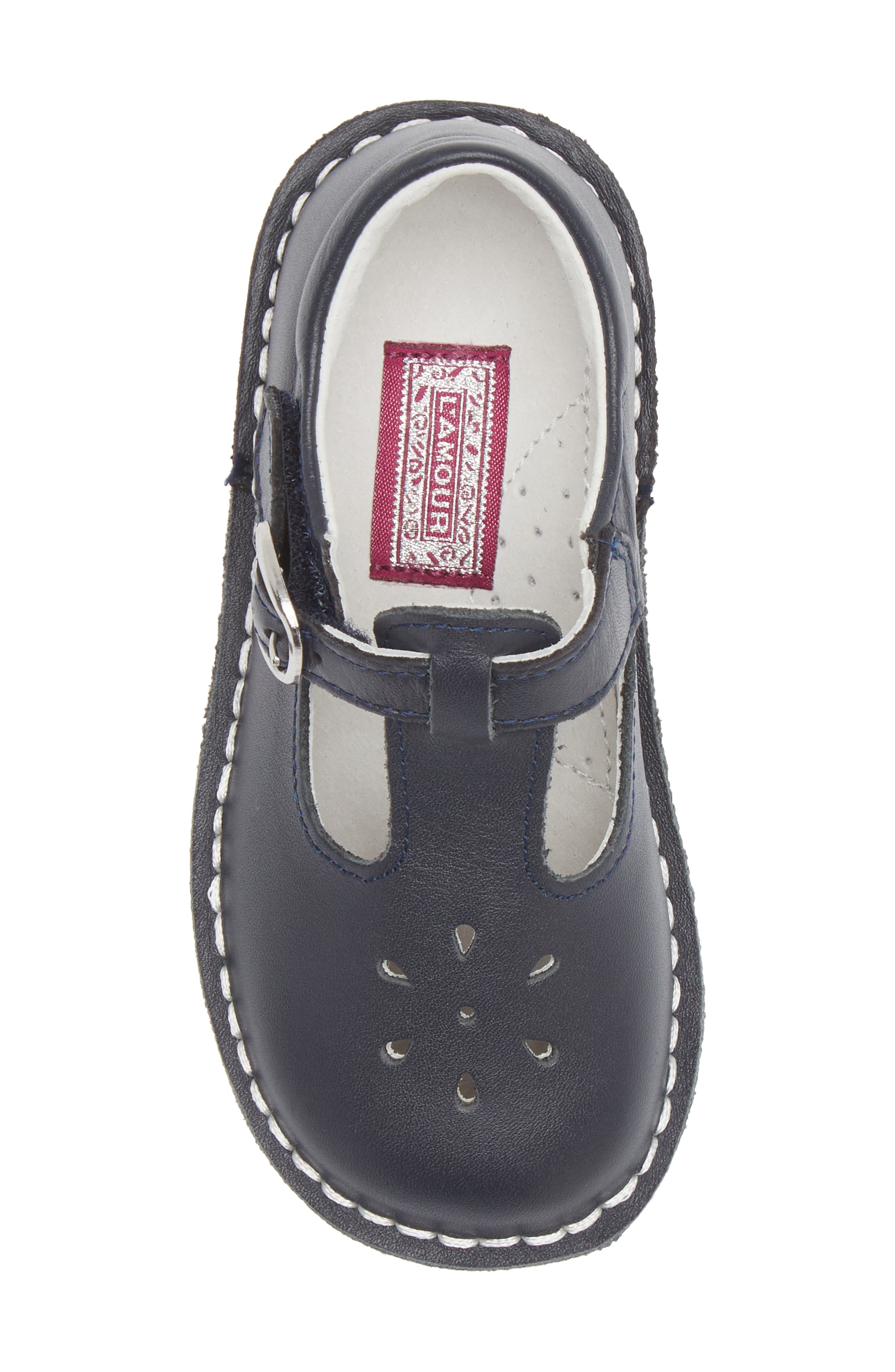 Joy Classic T-Strap Shoe, Alternate, color, NAVY
