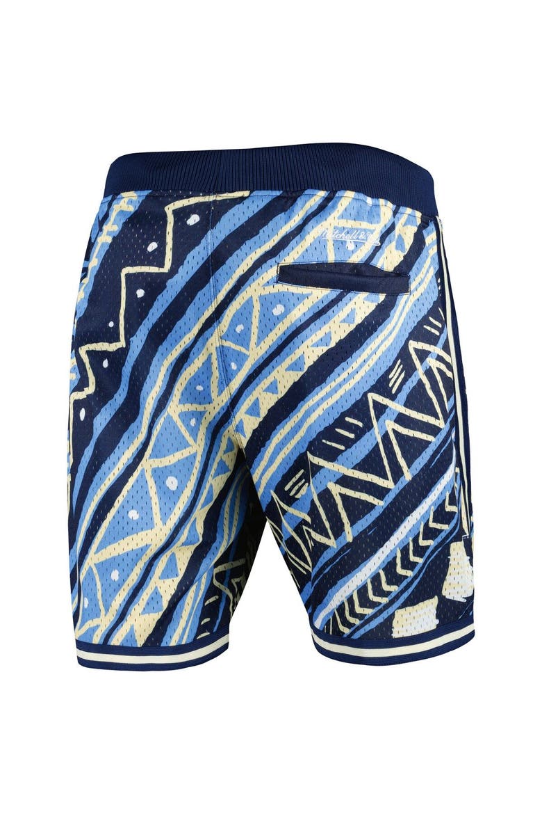 Men's Mitchell & Ness Navy Philadelphia Union Tribal Fashion Shorts, Alternate, color, Navy