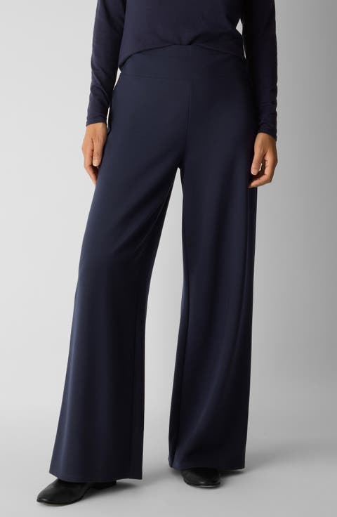 High Waist Wide Leg Pants