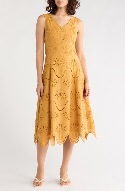 Fit & Flare Midi Dress