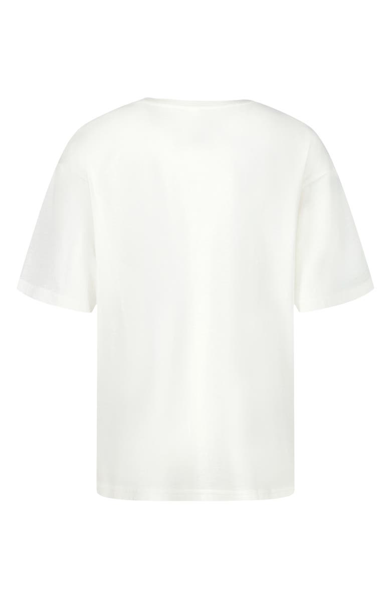 Roxy Kids' Paradisus Oversize Cotton Graphic T-Shirt, Alternate, color, Coconut Milk