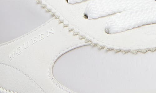 Alexander Mcqueen Mcqueen Flexion Sneaker In Ice/white