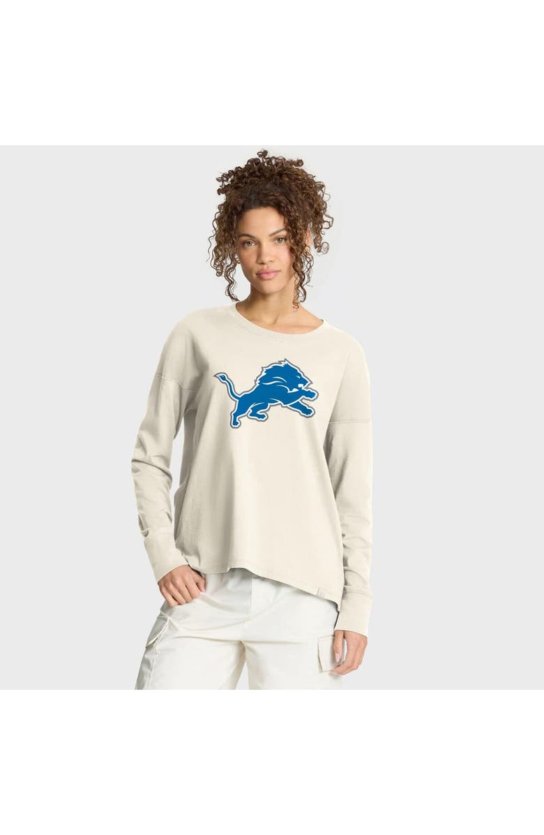 FANATICS Women's Fanatics Cream Detroit Lions Dove Legacy Long Sleeve T-Shirt, Main, color, Cream