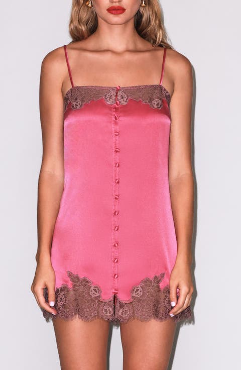 Juliet Lace Stretch Silk Slip