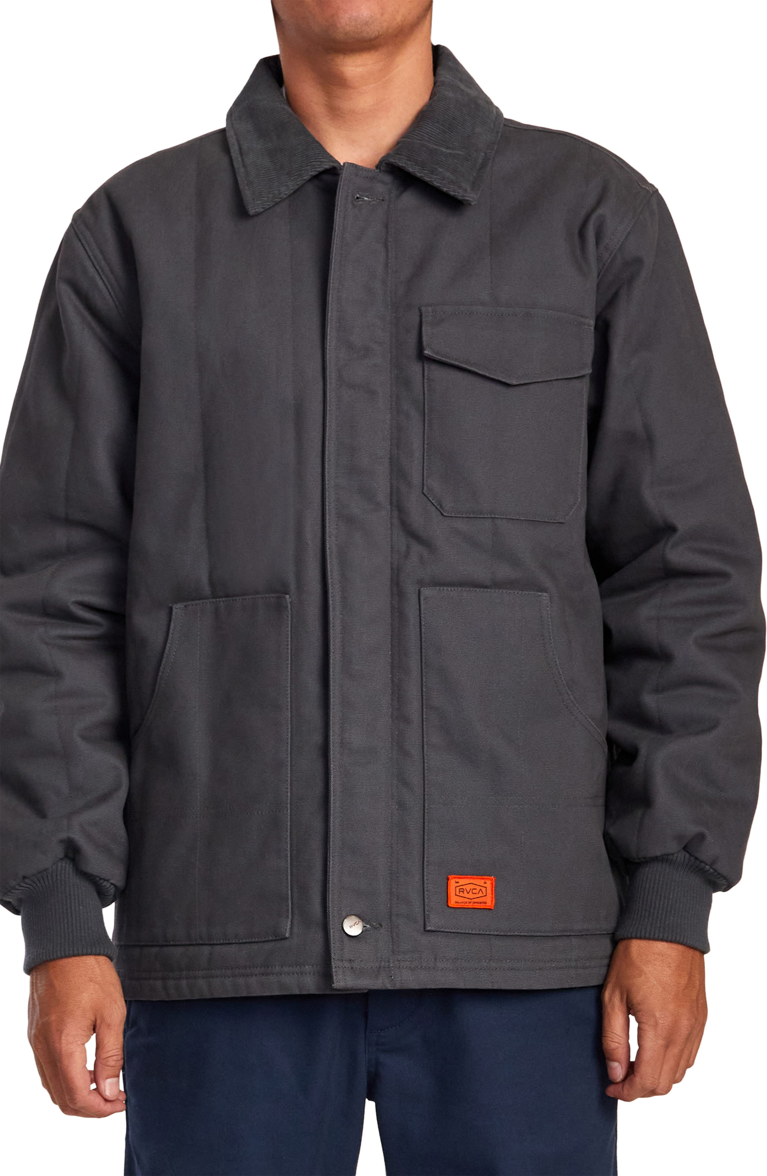 RVCA Chainmail Plus Worker Jacket (Men) | Nordstromrack