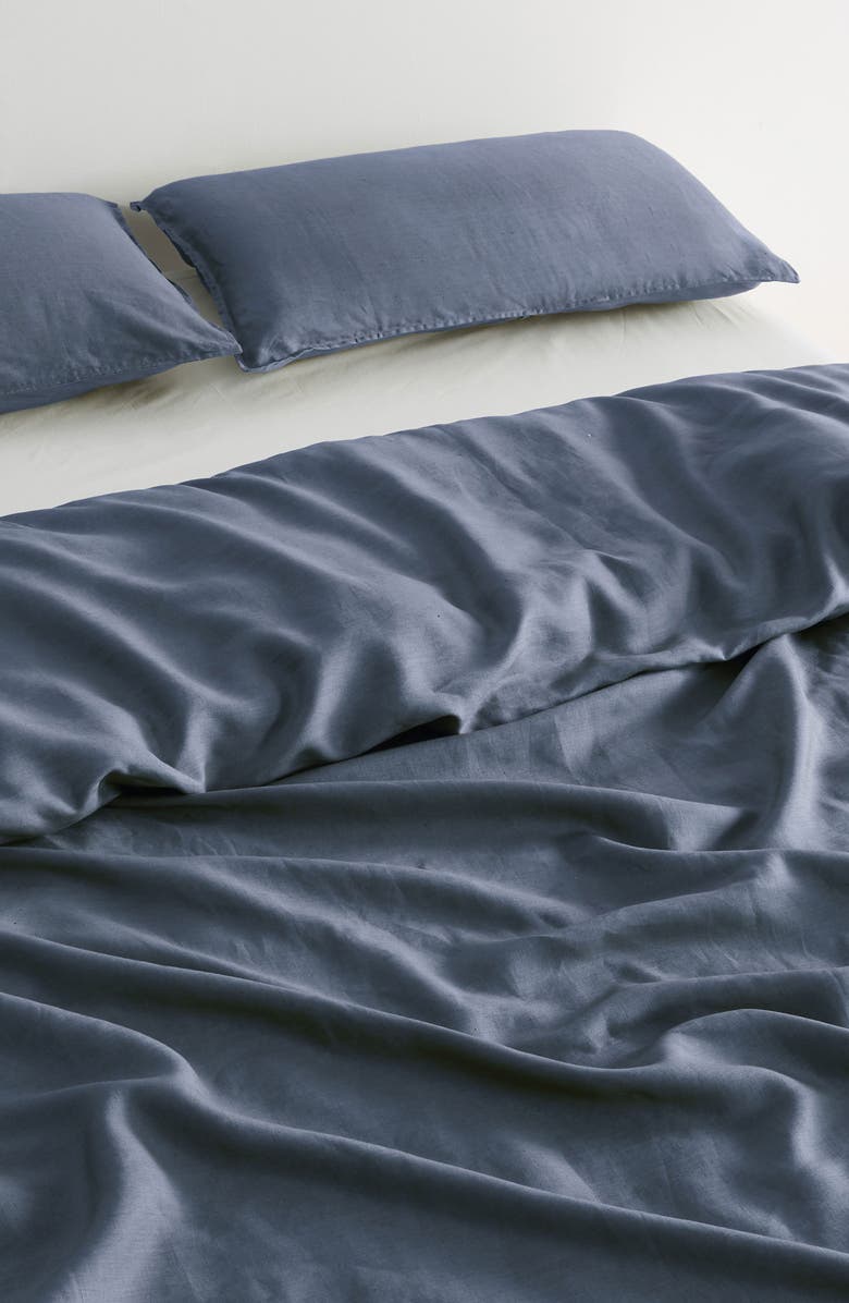 Woven & Weft 2-Pack European Linen Shams, Alternate, color, 