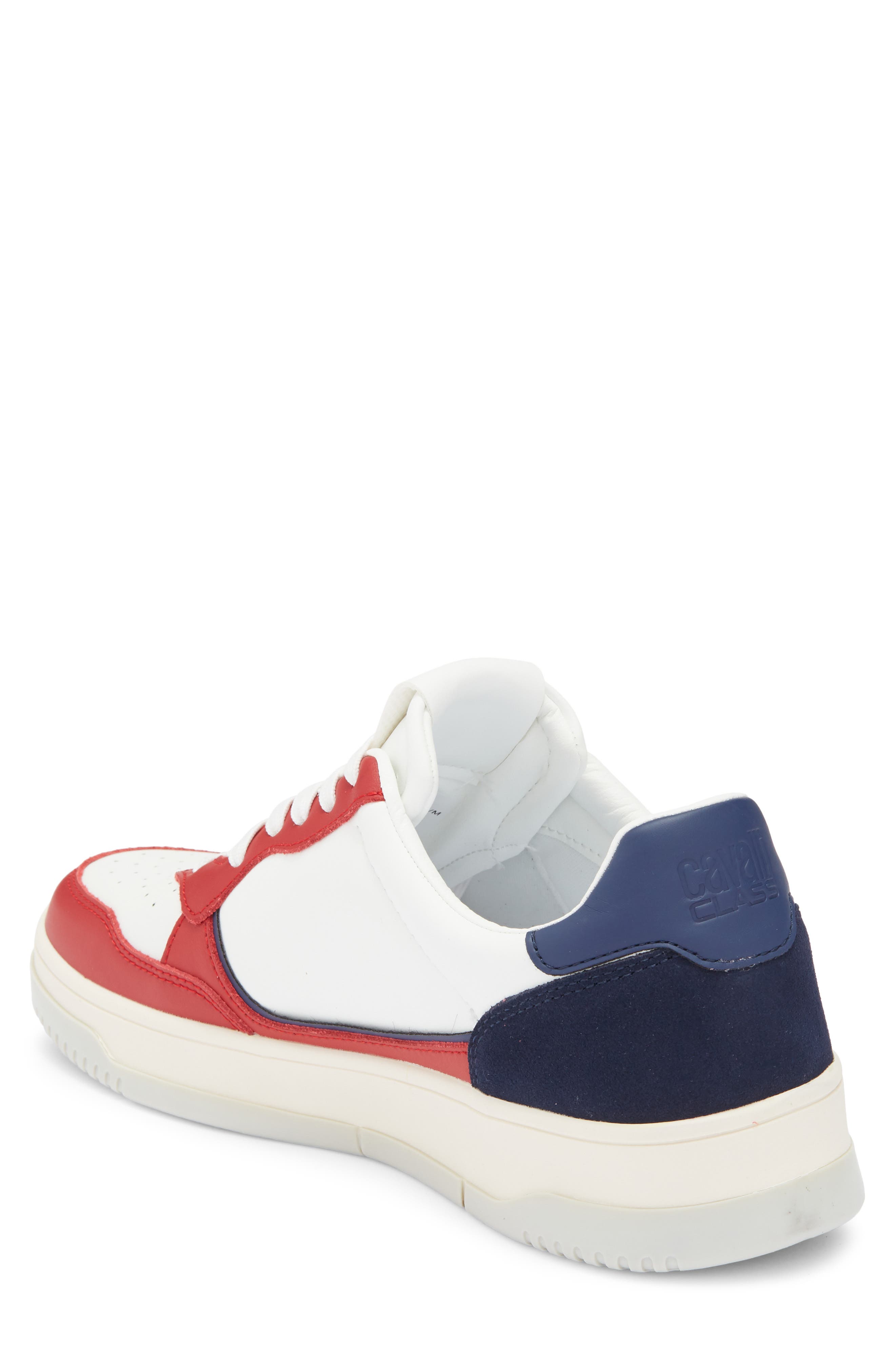 Hip Sneaker, Alternate, color, WHITE/ RED/ BLACK